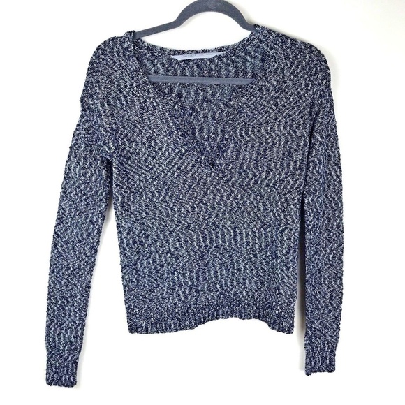 Athleta Speckled Weekend Pullover Sweater Top - Picture 8 of 8
